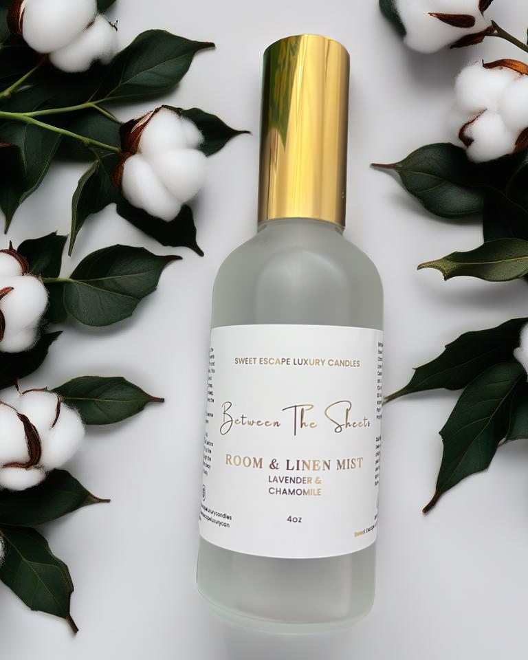 Between The Sheets Room and Linen Spray