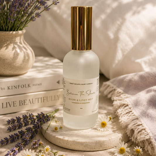 Between The Sheets Room and Linen Spray